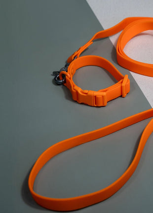 PVC Handsfree Dog Leash - All Weather Waterproof Durable & Odor-Resistant