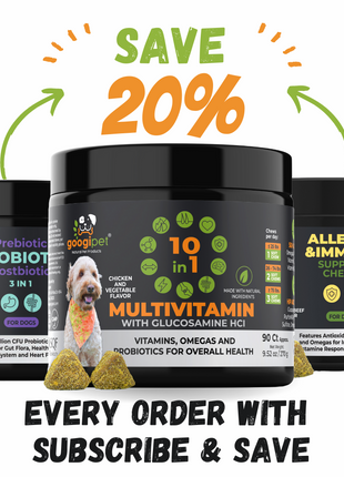 10 in 1 Multivitamin Chews for Dogs (Chicken Flavor)