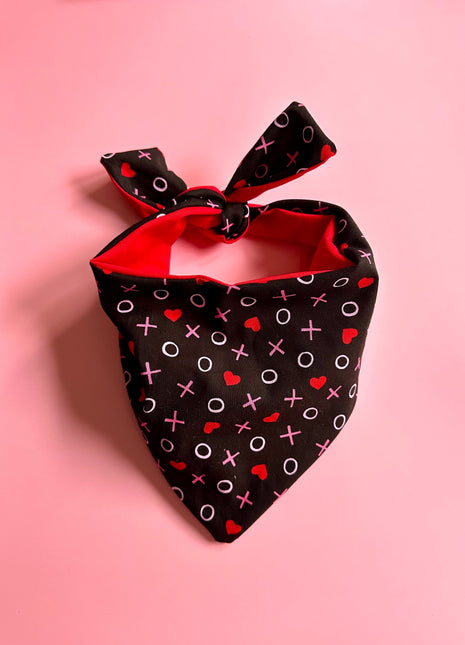 XO Valentines Dog Bandana
