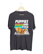 Puppies & Yoga | Puppies Soft Uni-Sex Crewneck Tee