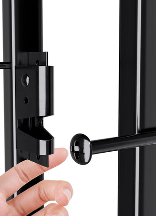 16 Panels Heavy Duty Metal Playpen with Self-Locking Gate, Extra Tall 40' Dog Fence Pet Exercise Pen for Outdoor and Indoor-Easy Setup Exercise Pen for Large Dogs