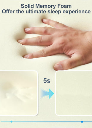 Large Memory Foam Orthopedic Bed