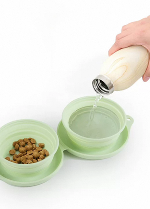 Milou & Lumi Foldable Pet Travel Bowl