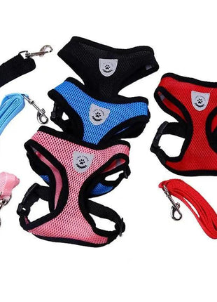 Adjustable Dog Harness Reflective No-Pull Soft Padded
