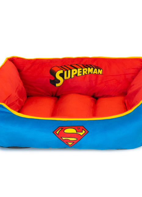 Pet Bed - Superman Red Yellow Blue