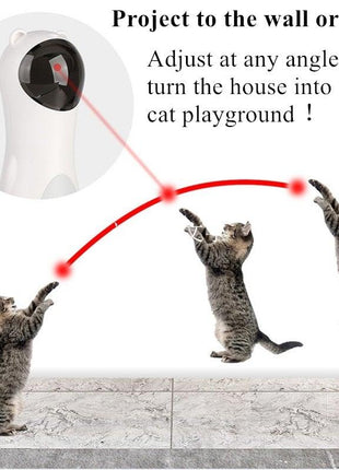 Interactive Smart Cat Laser Hunting Exercise USB Charge