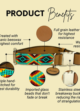 Bahamas dog collar (quick release)