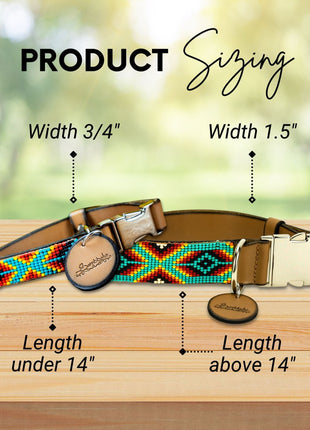 Bahamas dog collar (quick release)