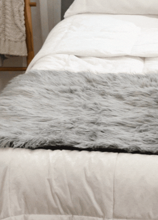 PupProtector™ Waterproof Bed Runner - Charcoal Grey