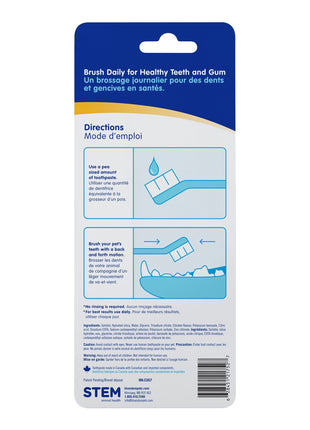 bluestem coactiv+ Oral Dental Kit for Dogs and Cats – Toothpaste, Toothbrush & Finger Brush