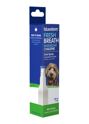 bluestem Oral Care Dog Spray, Mint, 4 fl oz