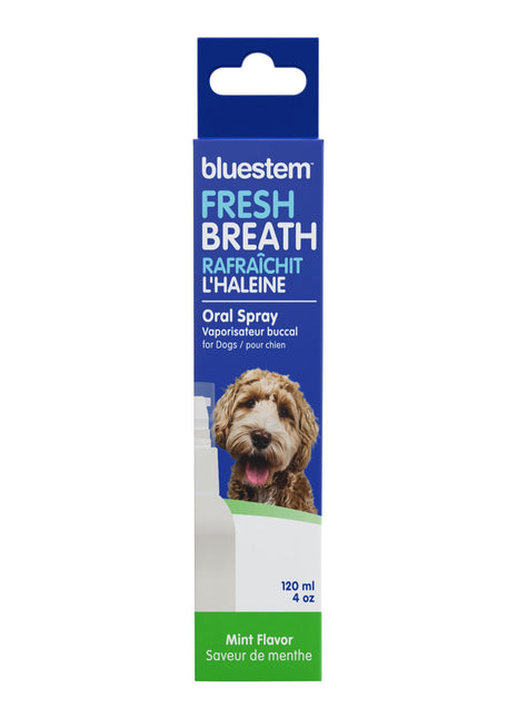 bluestem Oral Care Dog Spray, Mint, 4 fl oz