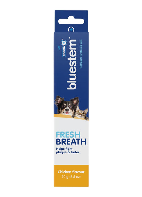 Bluestem Coactiv+ Pet Toothpaste for Dogs and Cats, Chicken Flavor, 2.5 oz