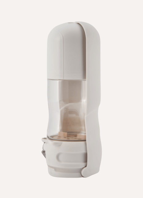 Travel Dog Water Bottle with Treat Holder – Leakproof & BPA-Free 350mL