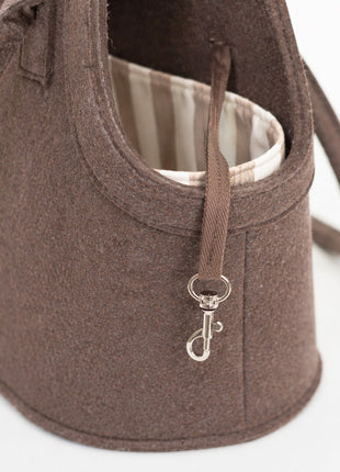 Nooee Pet Ash Felt Dog Carrier