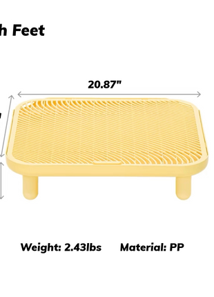 Cat Litter Mat Trapping Mat, Non-Slip Litter Mat for Cat, Litter Step Mat