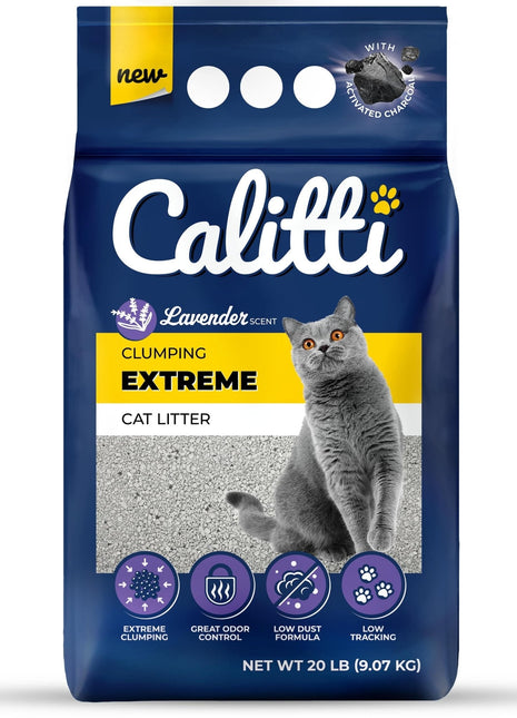 Calitti Extreme Clumping Cat Litter, 20 lbs