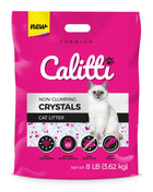 Calitti Non-Clumping Cat Litter Crystals with Silica Gel, 8 lbs