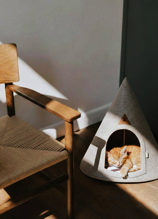 Nooee Pet Cave Bella (XS)- Gray