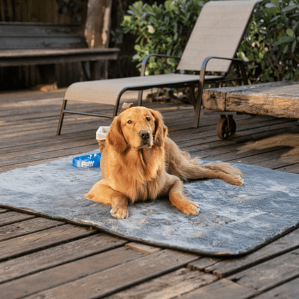 PupProtector™ Summer Short Fur Waterproof Throw Blanket - Charcoal Grey