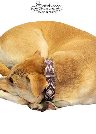 Charlotte Sambboho dog collar (made to order)