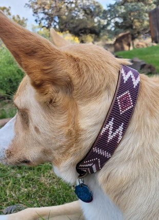 Charlotte Sambboho dog collar (made to order)
