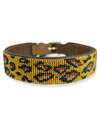 Cheetah Sambboho dog collar (animal print collection)