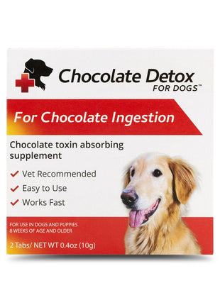 Chocolate Detox for Dogs, 2 Tablets