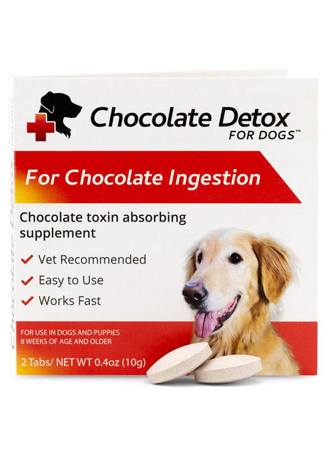 Chocolate Detox for Dogs, 2 Tablets