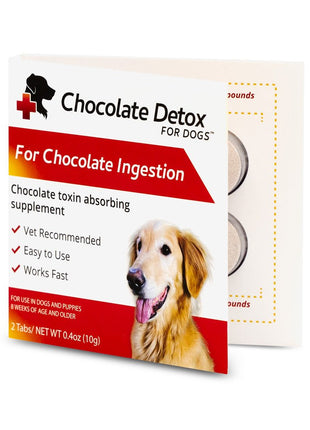 Chocolate Detox for Dogs, 2 Tablets