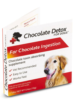 Chocolate Detox for Dogs, 2 Tablets