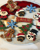 Whimiscal Organic Christmas Dog Cookie Box