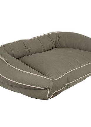 Classic Canvas Bolster Dog Bed