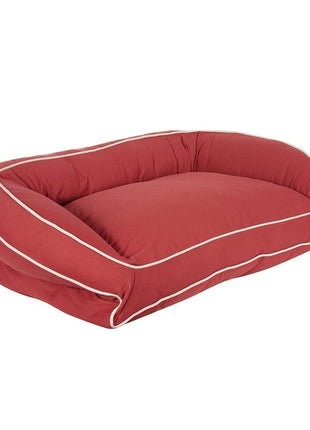 Classic Canvas Bolster Dog Bed