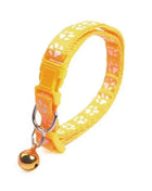 Colorful Super Soft Nylon Pet Adjustable Collars Cute Print Collar Stylish Footprint Cat Necklace Collars