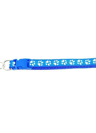 Colorful Super Soft Nylon Pet Adjustable Collars Cute Print Collar Stylish Footprint Cat Necklace Collars