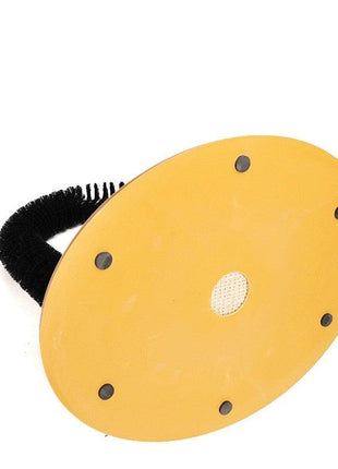 Comfortable Arch Cat Massager & Grooming Round Fleece Base