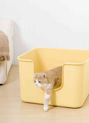 Mango Cube Litter Box XXL Set | High-sided Litter Box with Scoop, Storage & Step