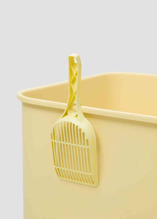 Mango Cube Litter Box XXL Set | High-sided Litter Box with Scoop, Storage & Step