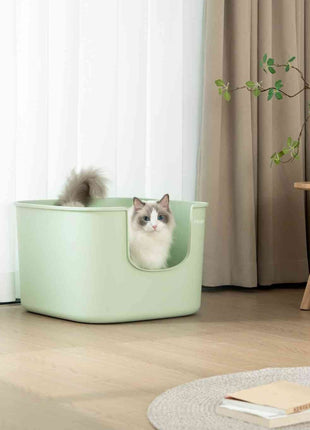 Mango Cube Litter Box XL Set | Litter Box with Mat, Scoop & Accessories - Pup List