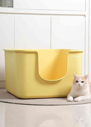 Mango Cube Litter Box XXL Set | High-sided Litter Box with Scoop, Storage & Step