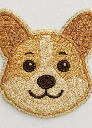 Nooee Pet Dog & Cat Face Patch – Decorative Self-Adhesive Patch (Choose Your Breed)