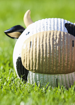 Dottie Cow Ruff-Tex® Latex Ball Dog Toy, Large - Pup List