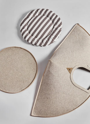 Nooee Pet Cave Harry (XXL) – Cream/Brown