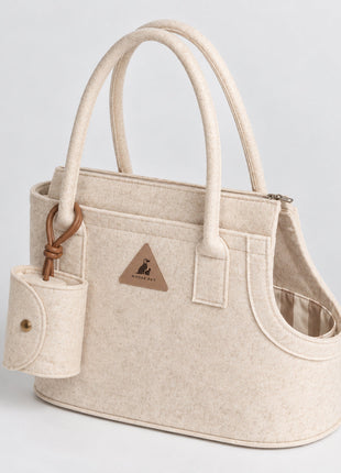 Nooee Pet Ash Carrier – Felt Pet Travel Carrier