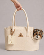 Nooee Pet Ash Felt Dog Carrier