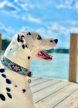 Santorini Sambboho dog collar (made to order)