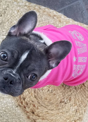 Parisian Pet 'Diva' Dog Shirt - Trendy Pet T-Shirt for Dogs & Cats, Pink
