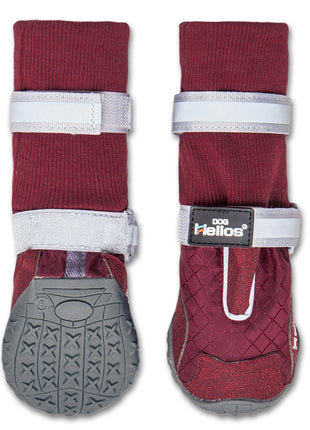 Dog Helios 'Traverse' Premium Grip High-Ankle Outdoor Dog Boots - Set Of 4