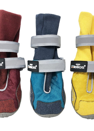 Dog Helios 'Traverse' Premium Grip High-Ankle Outdoor Dog Boots - Set Of 4